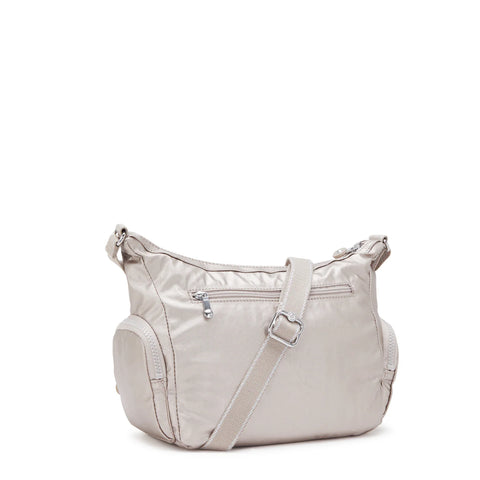 Kipling Women's Silver Gabby Small Shoulder Bag Metallic Glow | Kipling In Lebanon