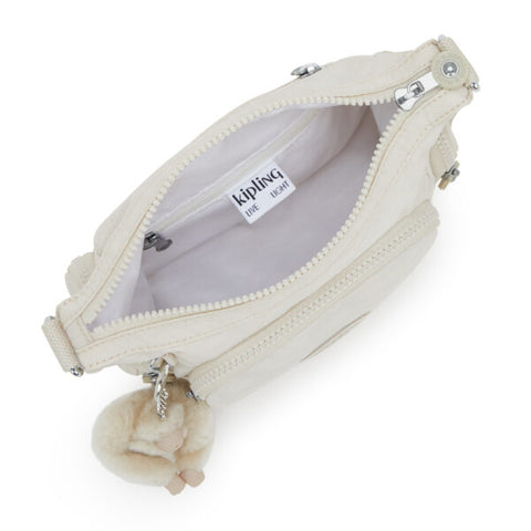 Kipling Women's Beige Gabbie Mini Hideaway Crossbody Bag | Kipling In Lebanon