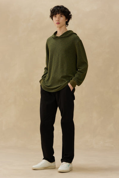 Kuwalla Men's Olive Green Thermal Hoodie  | Kuwalla in Lebanon