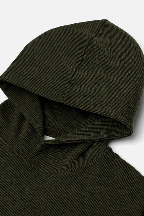 Kuwalla Men's Olive Green Thermal Hoodie  | Kuwalla in Lebanon