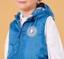 Sinsay Baby Boy's Blue/White Hooded Vest | Sinsay in Lebanon