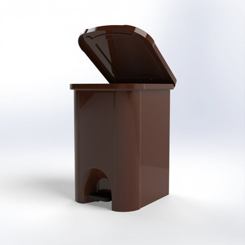 3MPlast Dustbin With Pedal 20L 3M-KEE20