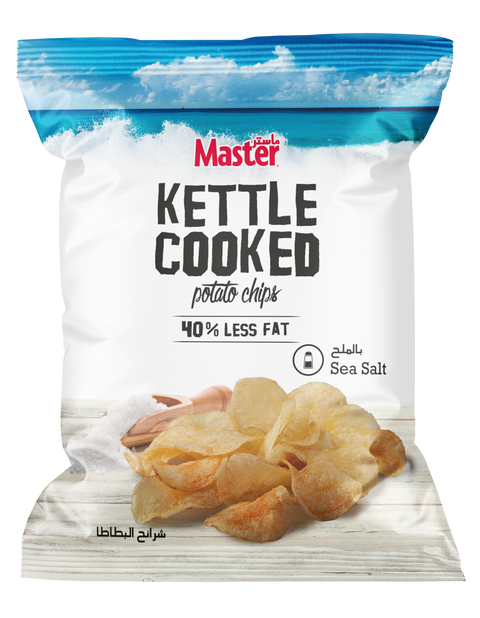 Master Kettle Cooked Potato Sea Salt 144g