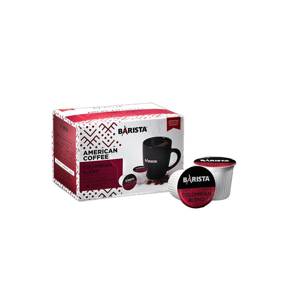 Barista K-cup Colombian Blend – American Coffee 12 PCS | Barista In Lebanon