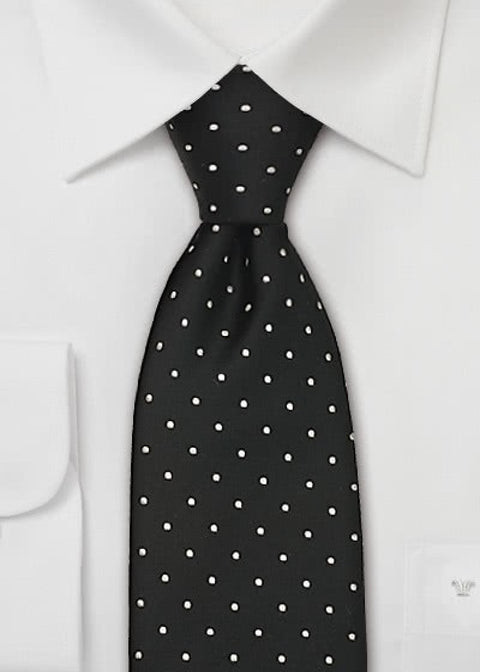 Alfani Men's Black Utopia Dot Tie | Alfani In Lebanon