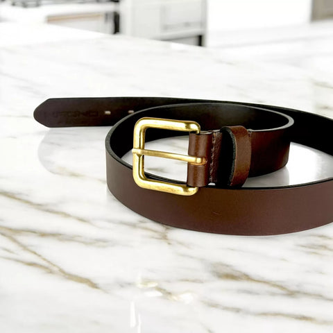 Charanga Girl's Brown Leather Belt | Charanga In Lebanon