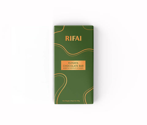 Rifai Kunafa Chocolate Bar 190g | Rifai In Lebanon