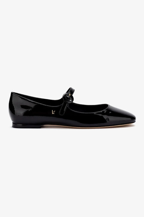 Larroude Women's Black Blair Ballet Flat | Larroude In Lebanon