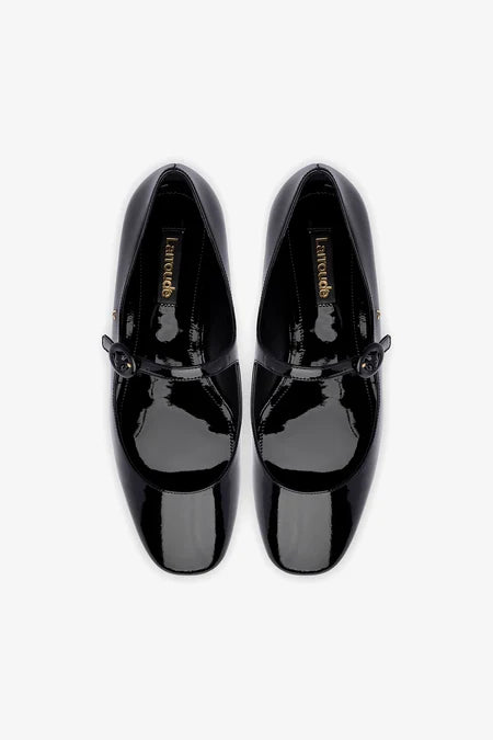 Larroude Women's Black Blair Ballet Flat | Larroude In Lebanon