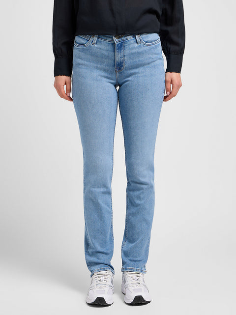 Lee Women's Light Blue Marion Straight Jeans | Lee In Lebanon
