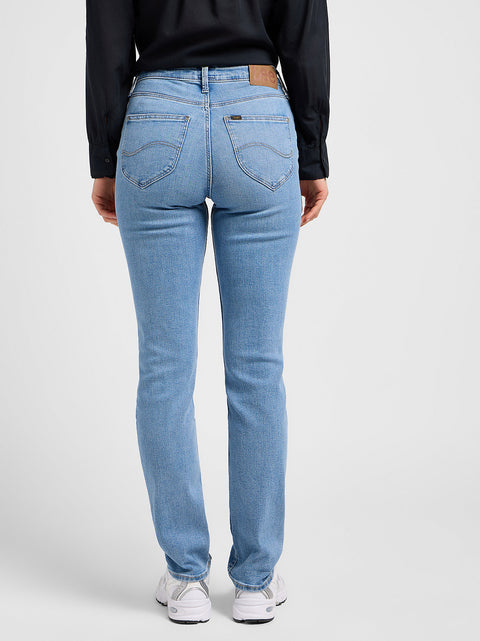 Lee Women's Light Blue Marion Straight Jeans | Lee In Lebanon