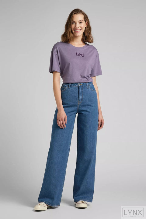 Lee Women's Blue Stella A Line Ultra Hi Waist Flare Jeans | Lee In Lebanon