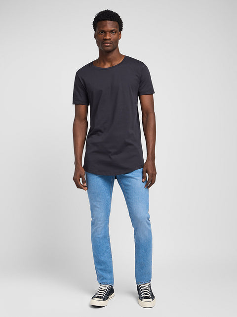 Lee Men's Washed Black Shaped Tee T-Shirt | Lee In Lebanon