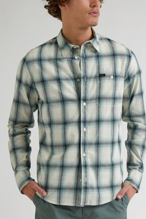 Lee Men's Dusty Jade Leesure Shirt |Lee In Lebanon