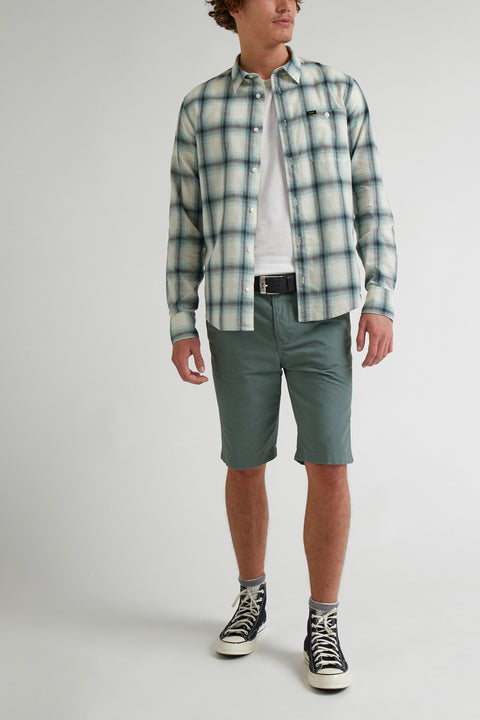 Lee Men's Dusty Jade Leesure Shirt |Lee In Lebanon