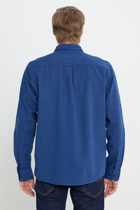 Lee Men's Navy Regular Fit Leesure Shirt | Lee In Lebanon