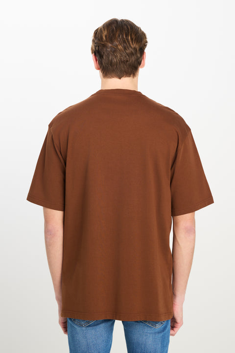 Lee Men's Brown SS Lose Tee T-Shirt | Lee In Lebanon
