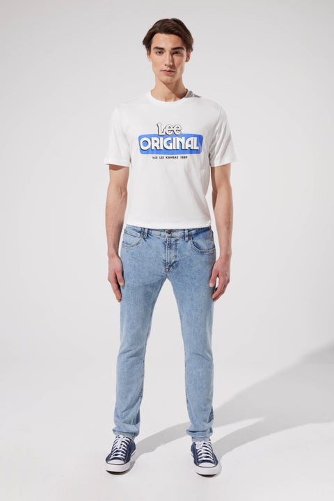 Lee Men's Light Blue Luke Slim Fit Tapered Jeans | Lee In Lebanon