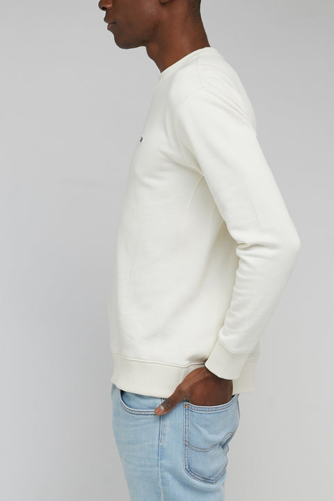 Wrangler Men's Off White Sweatshirt | Wrangler In Lebanon