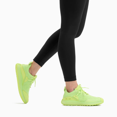 Lane Eight Women's Neon Lime HIIT Trainer Sneakers | Lane Eight In Lebanon