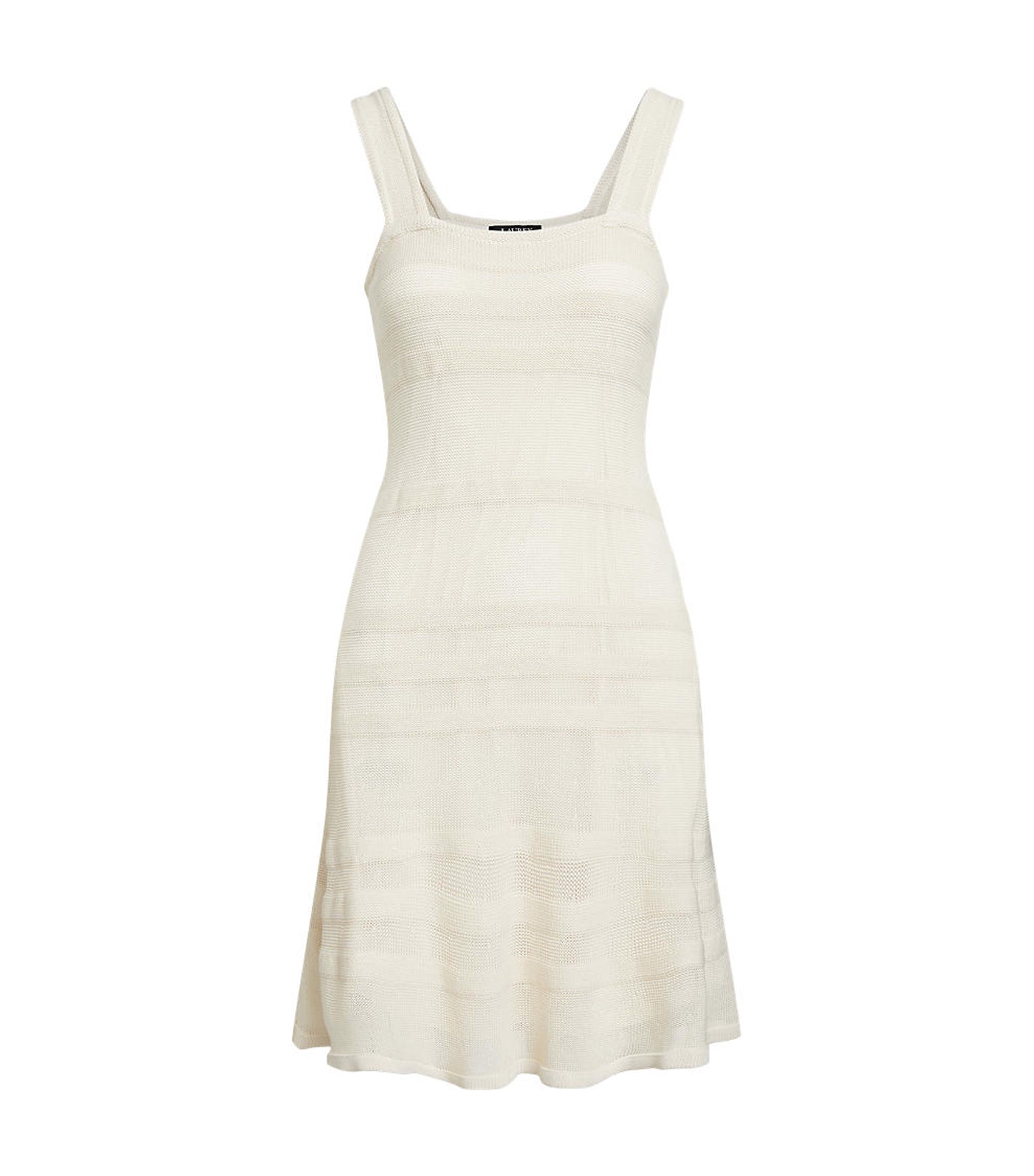 Lauren Ralph Lauren Women's Off White Striped Knit Sleeveless Dress | Lauren Ralph Lauren In Lebanon