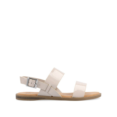 Journee Collection Women's Beige Lavine Statement Multi-Strap Sandals | Journee Collection In Lebanon