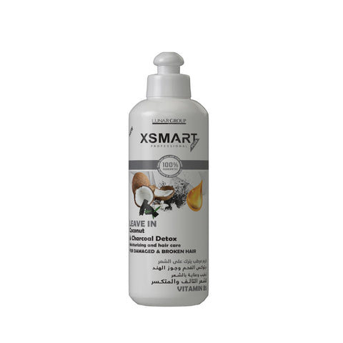 X Smart Professional Plus Leave In Coconut & Charcoal Detox 200ml