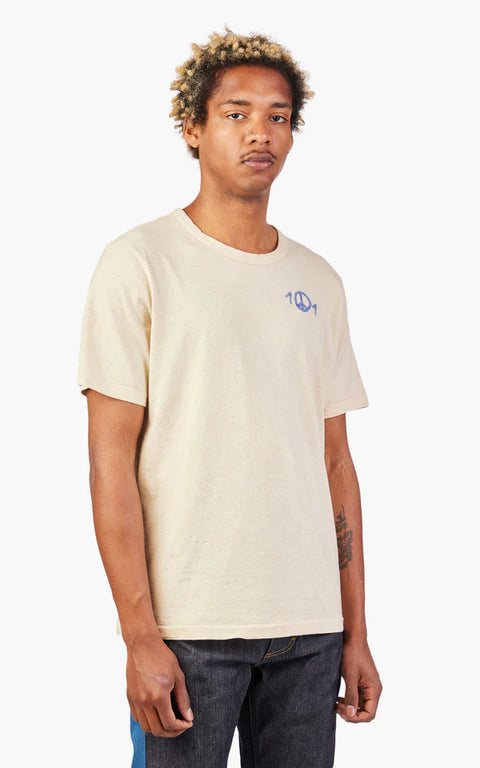 Lee Men's Beige Tee Raw T-Shirt | Lee In Lebanon