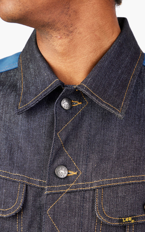Lee Men's Black 101 Panelled Rider Jacket |Lee In Lebanon