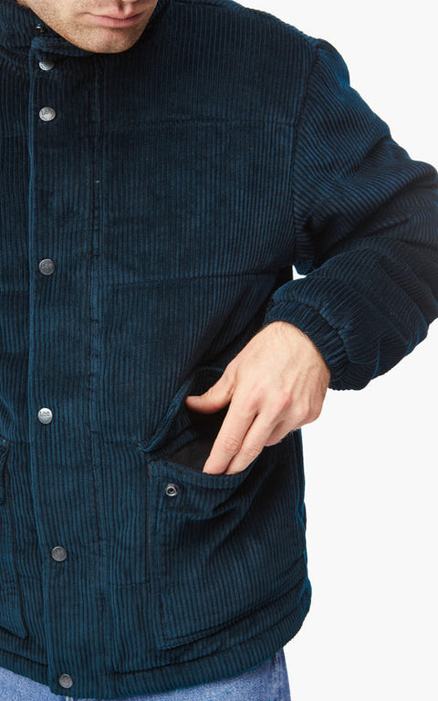Lee Men's Sky Captain Cord Puffer Jacket | Lee In Lebanon