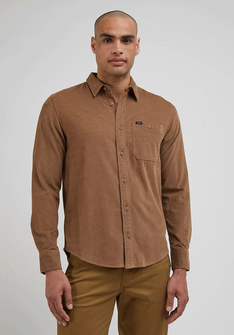 Lee Men's Brown Tumbleweed Leesure Shirt |Lee In Lebanon