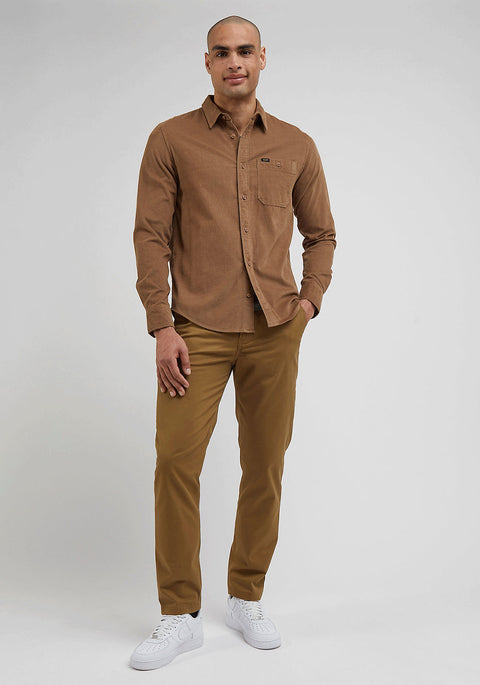 Lee Men's Brown Tumbleweed Leesure Shirt |Lee In Lebanon