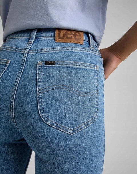 Lee Women's Blue Skinny Flare Jeans | Lee In Lebanon