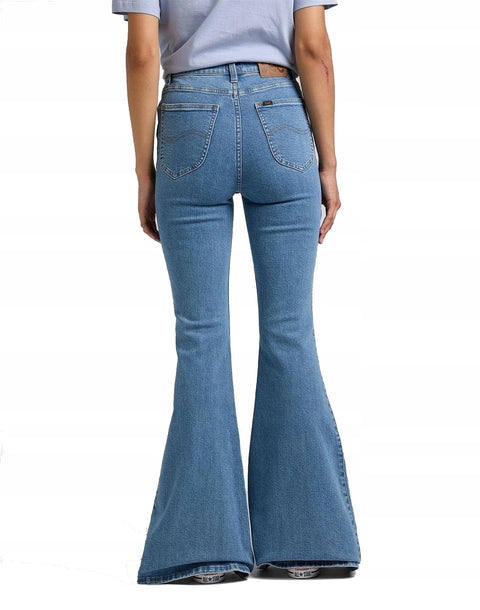 Lee Women's Blue Skinny Flare Jeans | Lee In Lebanon