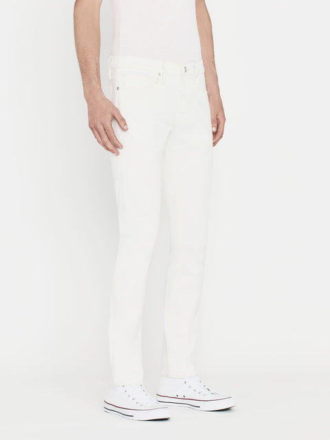 L'Homme Whisper White Slim Twill Jeans | L'Homme in Lebanon
