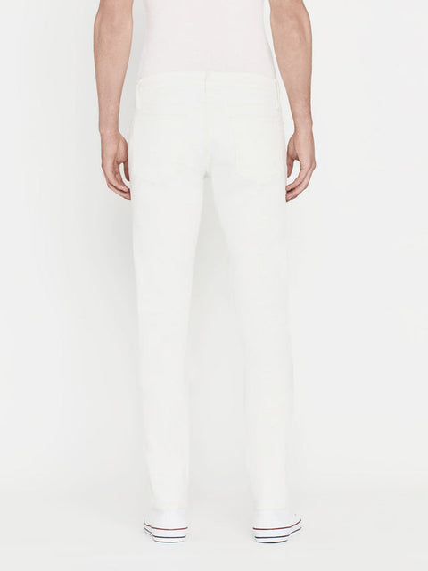 L'Homme Whisper White Slim Twill Jeans | L'Homme in Lebanon