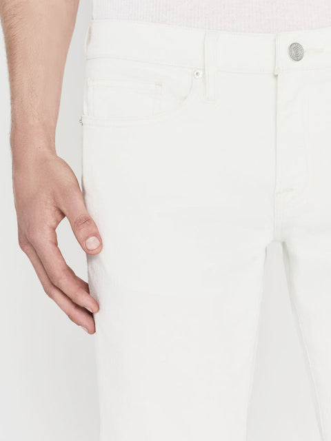 L'Homme Whisper White Slim Twill Jeans | L'Homme in Lebanon