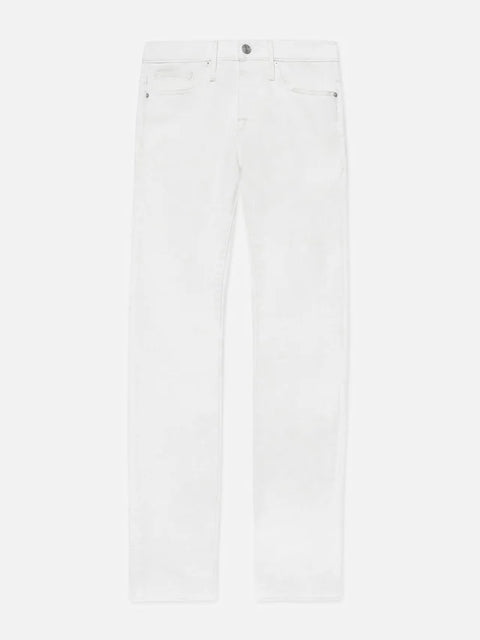 L'Homme Whisper White Slim Twill Jeans | L'Homme in Lebanon