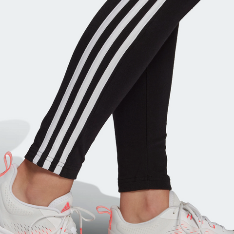 Adidas Women's Black 3 Stripes Leggings | Adidas In Lebanon