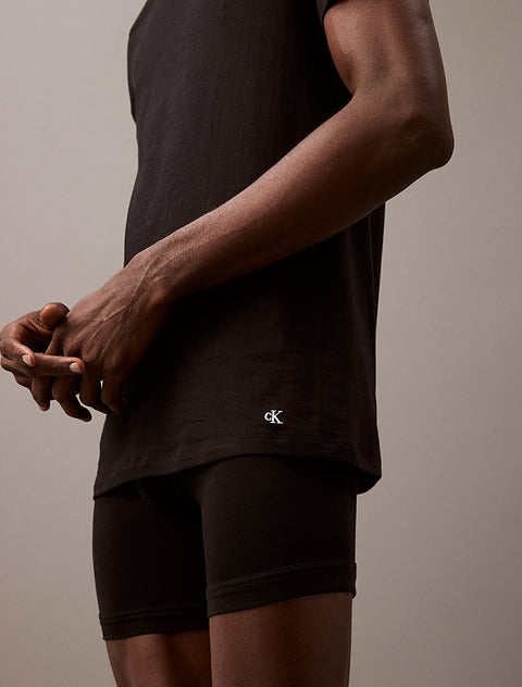 Calvin Klein Men's Black Pack Of 5 Cotton Crew Neck T-Shirt | Calvin Klein In Lebanon