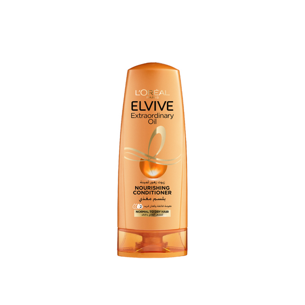 Bottle of L'Oreal Paris Elvive Extraordinary Oil Nourishing Conditioner 200ml
