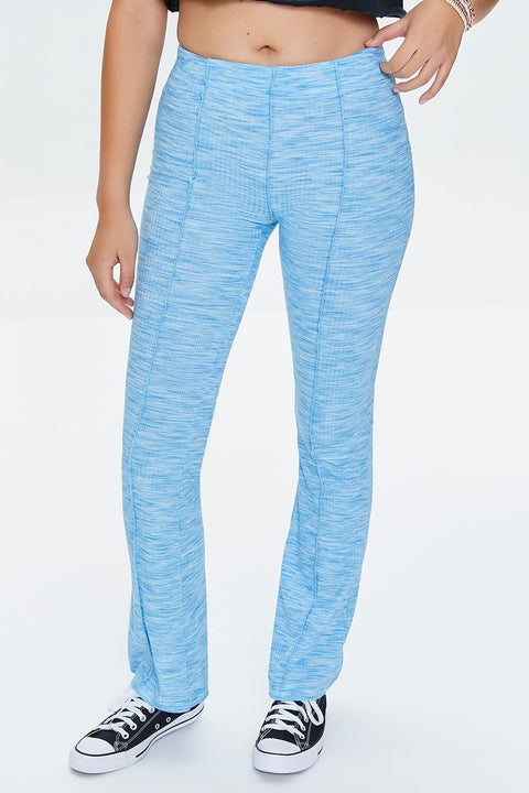 Forever 21 Women's Blue Elastic Waistband Pants | Forever 21 In Lebanon