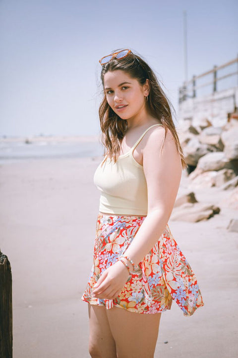 Forever 21 Women's Multicolor Floral Skirt | Forever 21 In Lebanon