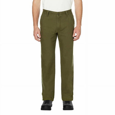 Legendary Outfitters Men's Olive Green Stretch Relaxed Fit Chino Pants | Legendary Outfitters In Lebanon