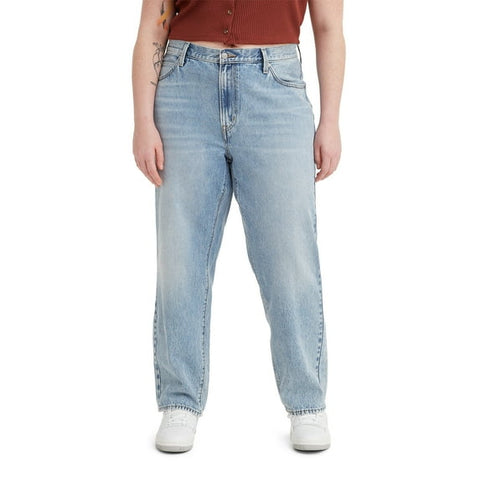 Levi's Women's Light Blue Plus Size 94 Baggy Jeans |Levi's In Lebanon