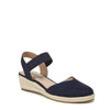Life Stride Women's Dark Navy Kimmie Wedge Espadrilles Sandal | Life Stride In Lebanon