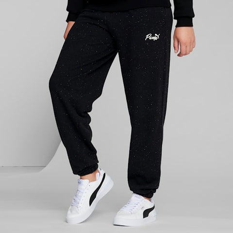 Puma Women's Black Dotted Sweatpants | Puma In Lebanon