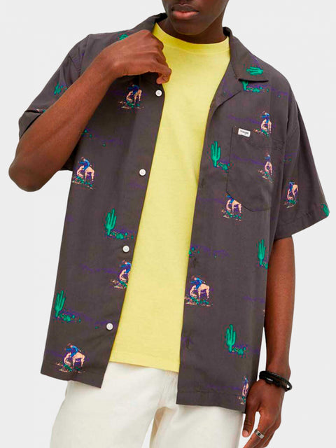 Wrangler Men's Smoked Pearl Non Pkt Resort Shirt |Wrangler In Lebanon