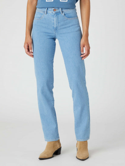 Wrangler Women's Light Blue Straight Jeans | Wrangler In Lebanon