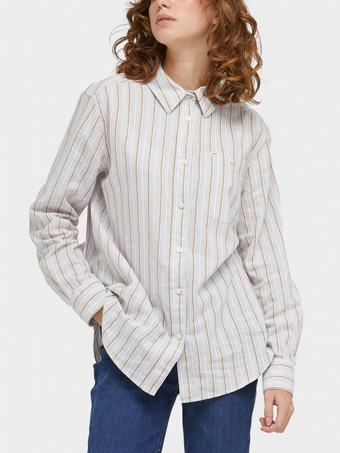 Lee Women's Multicolor Striped Long Sleeve Shirt | Lee In Lebanon
